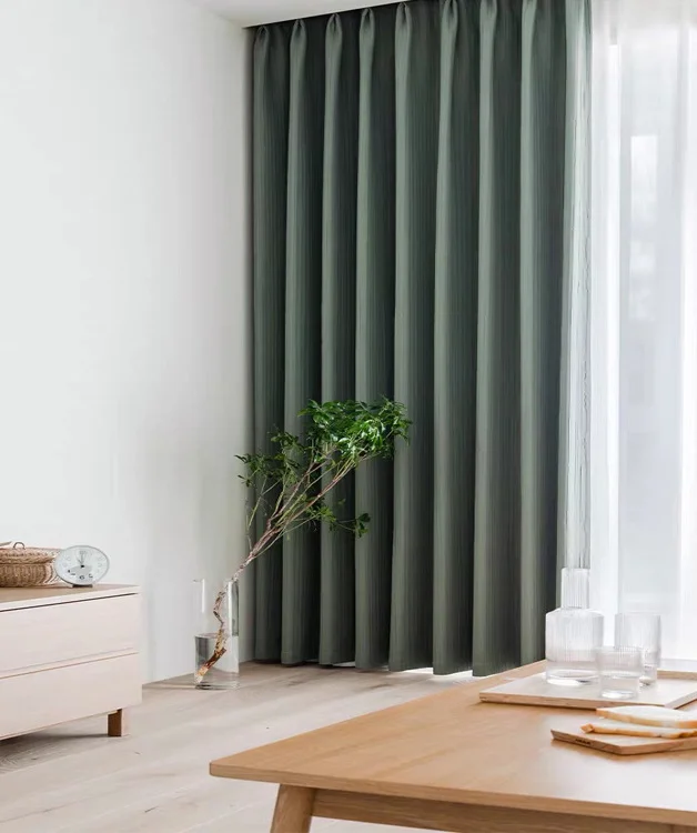 

Плотные шторы в японском стиле, плиссированные текстурные занавески для гостиной, столовой, спальни