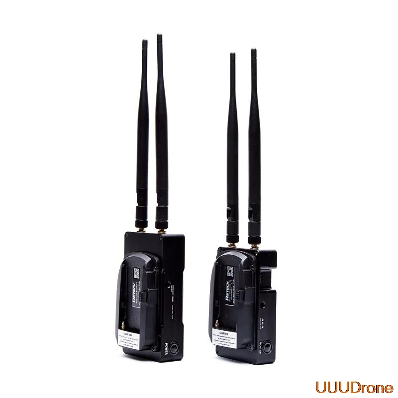 R2TECK DVLM-200 2KM 1080P HD Video Transmission 5G 25mW-800mW Wall Penetration FPV System AV VTX RX Combo
