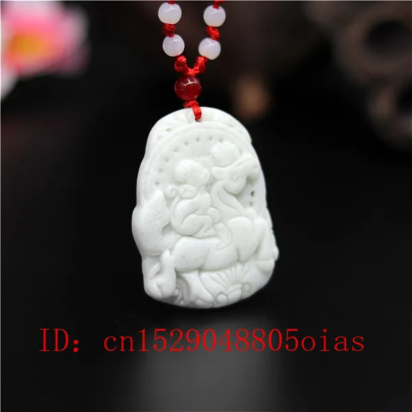 Подвеска из натурального белого фарфора в виде лошади подвеска ювелирные