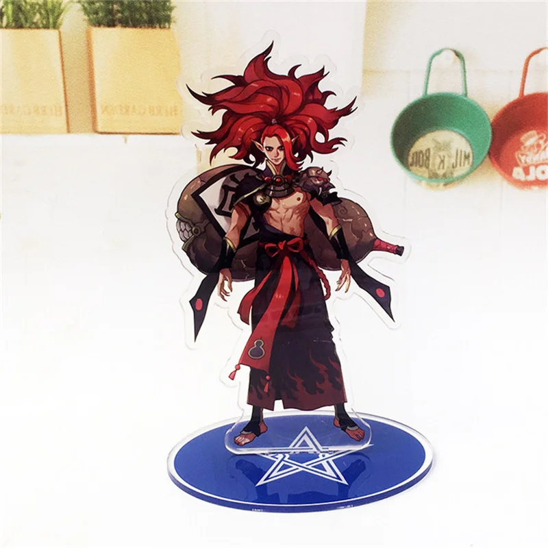 

Game Onmyoji Key Chain Acrylic Creative Figure Model Keychains Fashion Desk Decorated Stand Sign Keyring Gift For Woman Man
