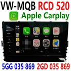 Новая Оригинальная радиостанция RCD520 для Golf MK7Passat B8Tiguan mk2T-roc 5GG035869 2GD035869 полноразмерный сенсорный экран Carplay