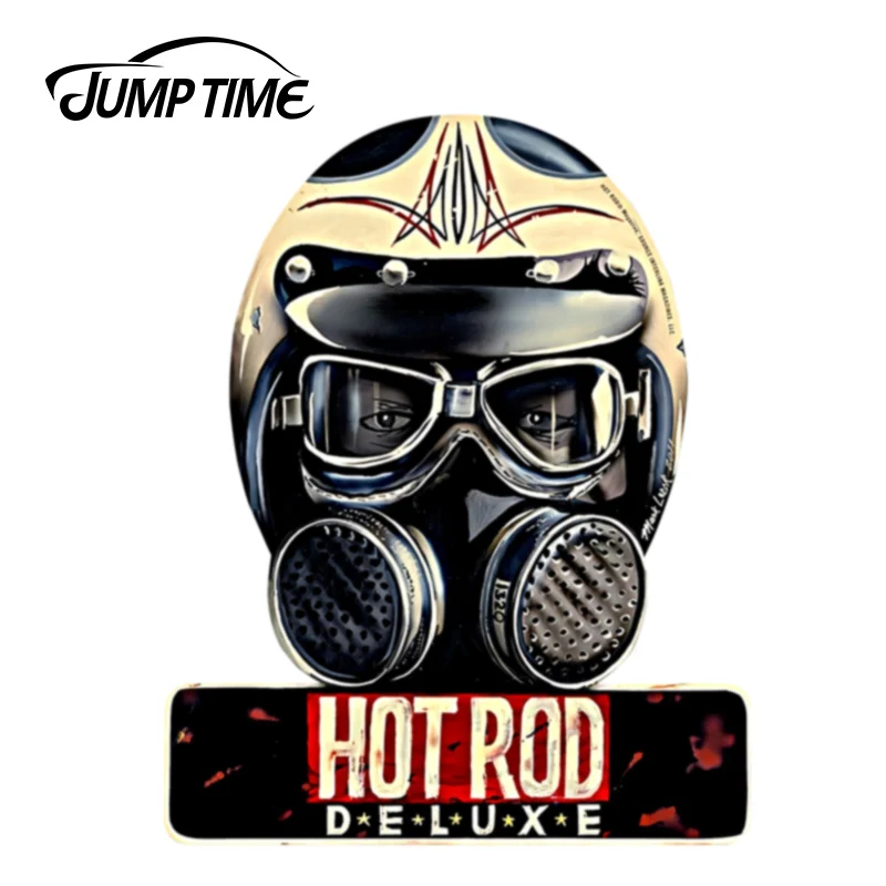 

JumpTime 13 см x 10,5 см для горячего стержня Автомобильная виниловая наклейка автомобильный бампер наклейка в виде окна водонепроницаемые аксесс...