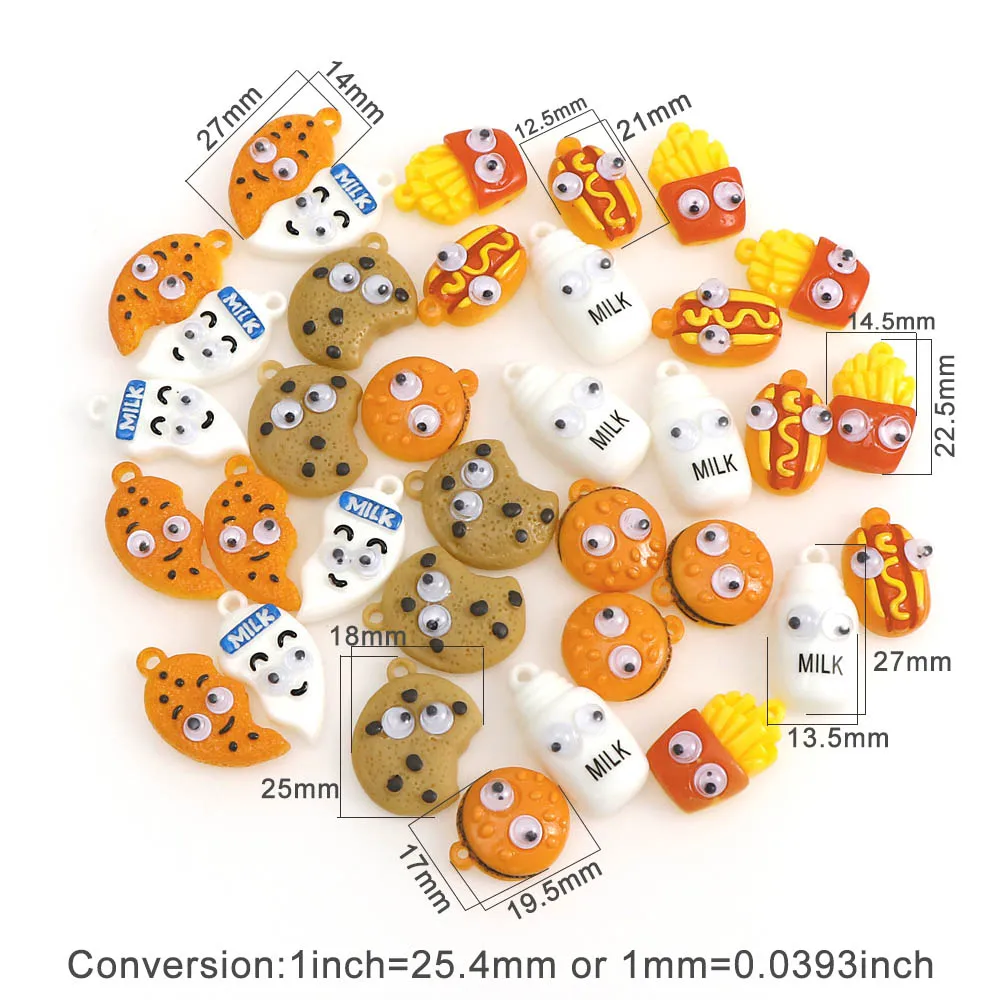 20 шт. мини-Кабошон из смолы с плоской задней стороной | Дом и сад