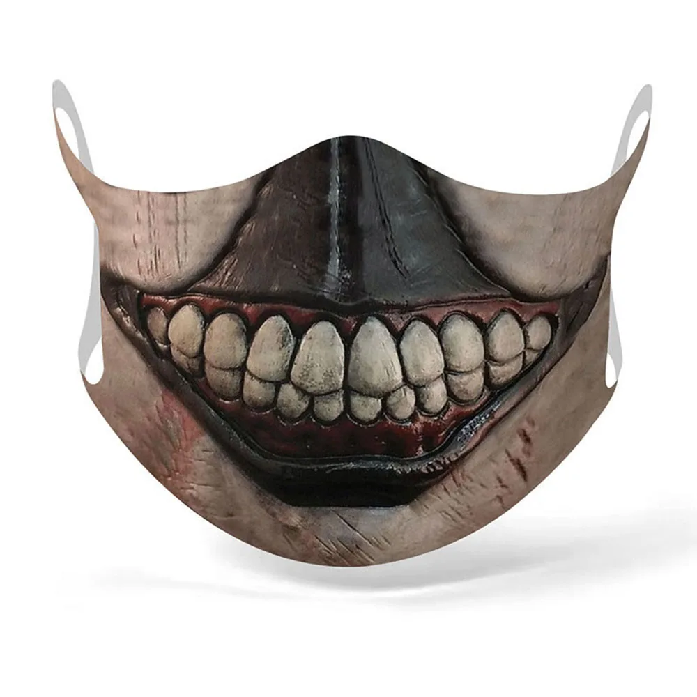 Забавная маска для косплея на Хэллоуин женщин и мужчин многоразовая взрослых с