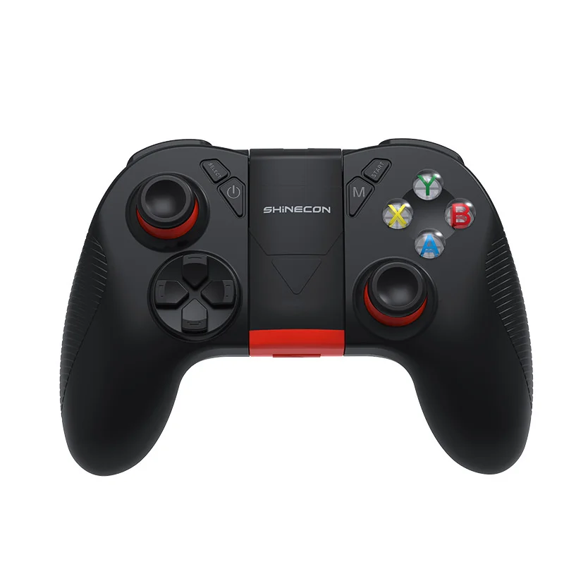 

wireless Bluetooth game handle with bracket VR remote control mobile phone IOS Android chicken VR shinecon Favourite Hot Sale