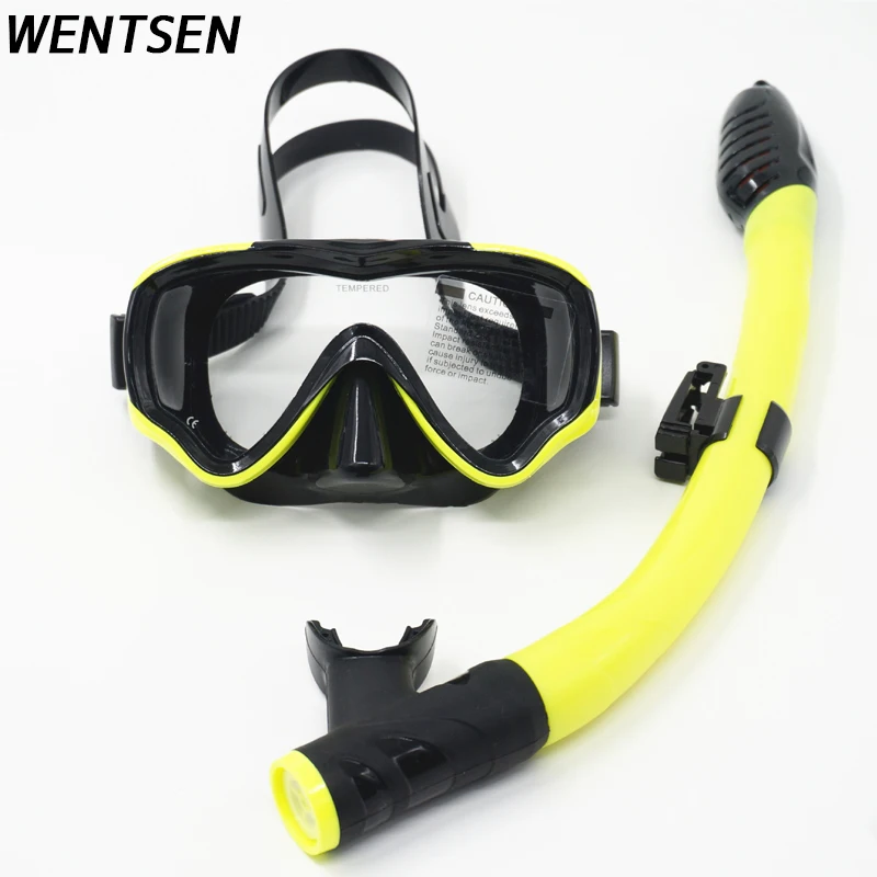 2021 New Diving Mask for Kids Full Face Anti Fog Anti-LeakBreath Gear Tube SwimmingTraining Children Snorkel Goggles Equipment
