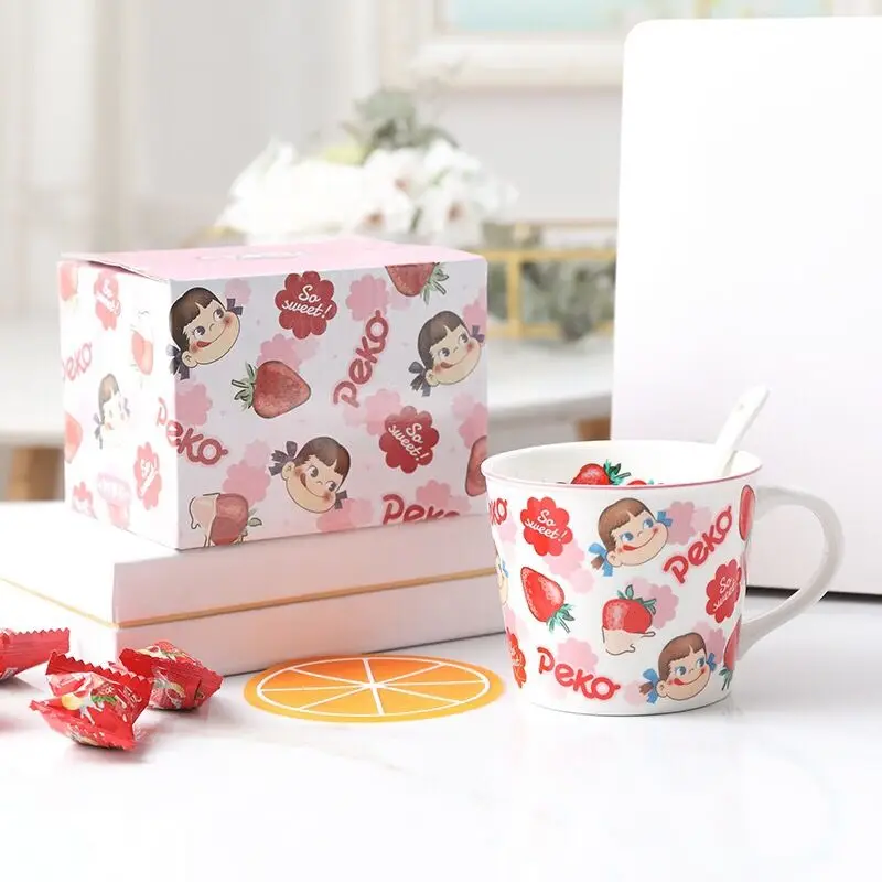 Креативная мультяшная керамическая кофейная кружка домашняя чашка для завтрака