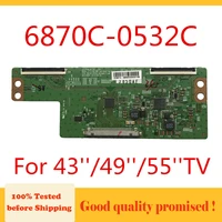 tcon 6870c logic board 6870c 0532c tv board placa tv lg original t con card 6870c 0532c for 43 49 55 inch tv