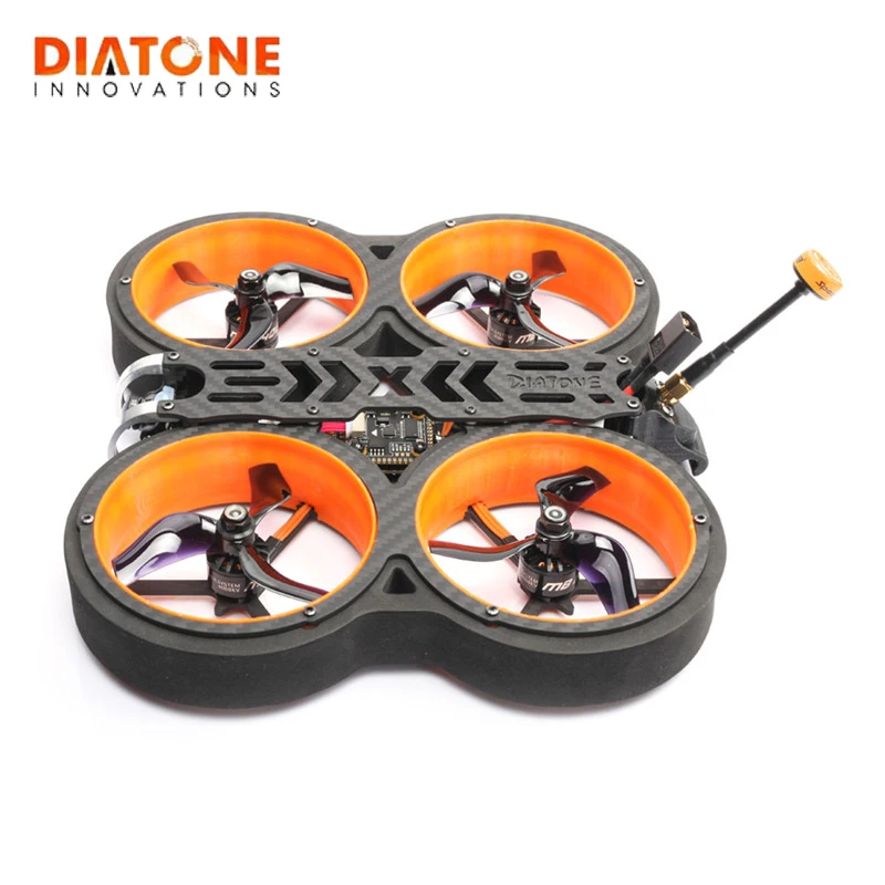 DIATONE MXC TAYCAN 349 3 дюймовый 158 мм 4S/6S Cinewhoop FPV гоночный Дрон RC Квадрокоптер BNF w/ Frsky R XSR