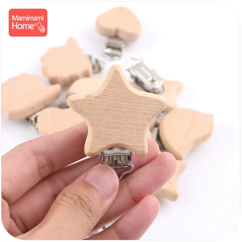 5 шт. детские деревянные зажимы для зубов|Детские прорезыватели| |