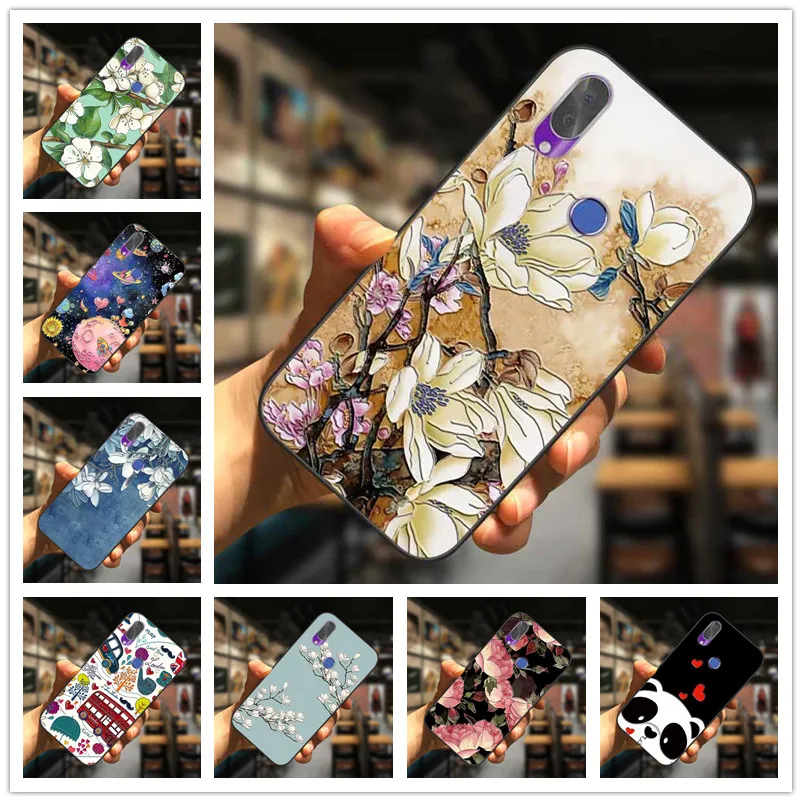 Для Cubot X19 чехол 3D Blossom Emboss силиконовый для телефона S X19s P20 P30 s Мягкий рельеф X 19 Funda P