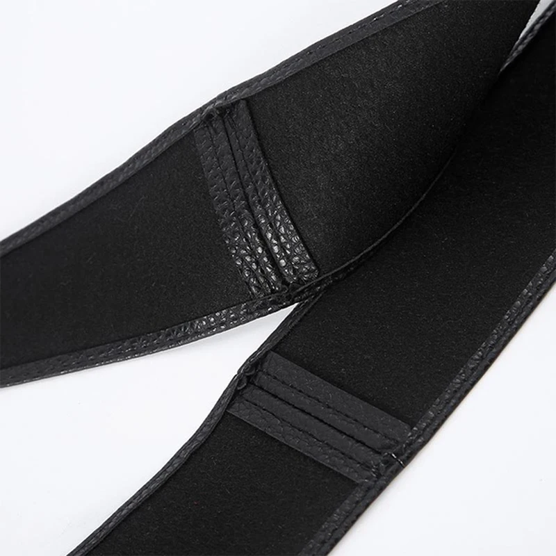 

Women Faux Leather Dress Belts Coat Decorated Lace Up Girdle Fashion Cummerbunds Female Ring Waistband Corset Femme Wide Belt