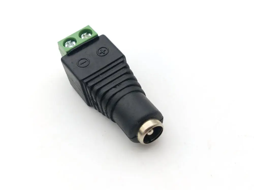 Разъем питания постоянного тока 100 мм x 5 2 1 Штекерный/гнездовой адаптер шт. -