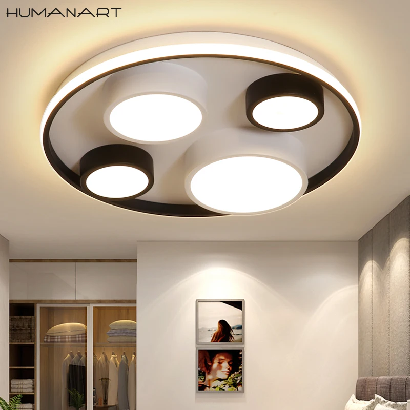 Новый круглый диаметр контроллера современные светодиодные потолочные