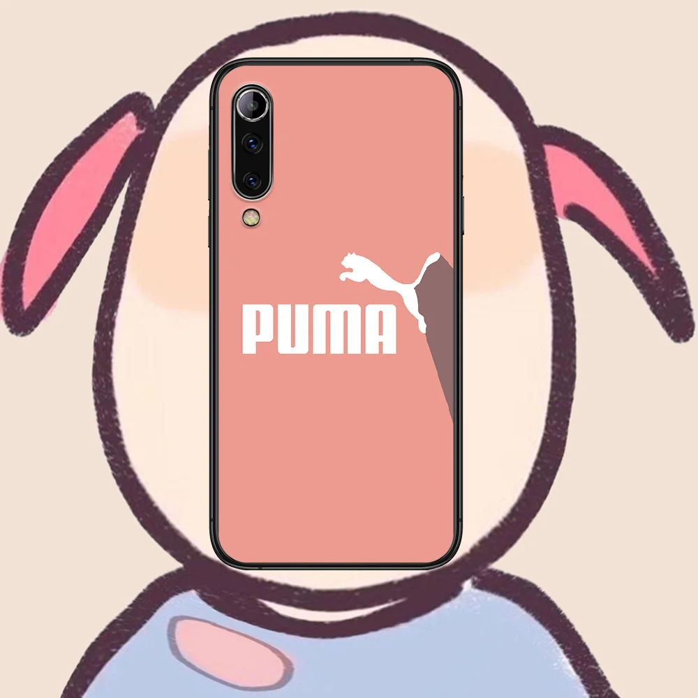 

German sports brand Phone case For Xiaomi Mi note 10 A3 9 MAX 3 A2 8 9 Lite Pro ultra black Cell Fashion Funda Trend Coque