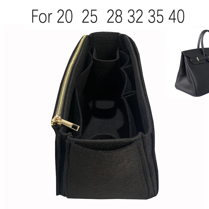 H e K e 20 ll 25 28 y 32 35 40 keçe çanta düzenleyici ekle çanta şekillendirme çanta çanta organizatörler-Premium keçe (el yapımı/20 renk