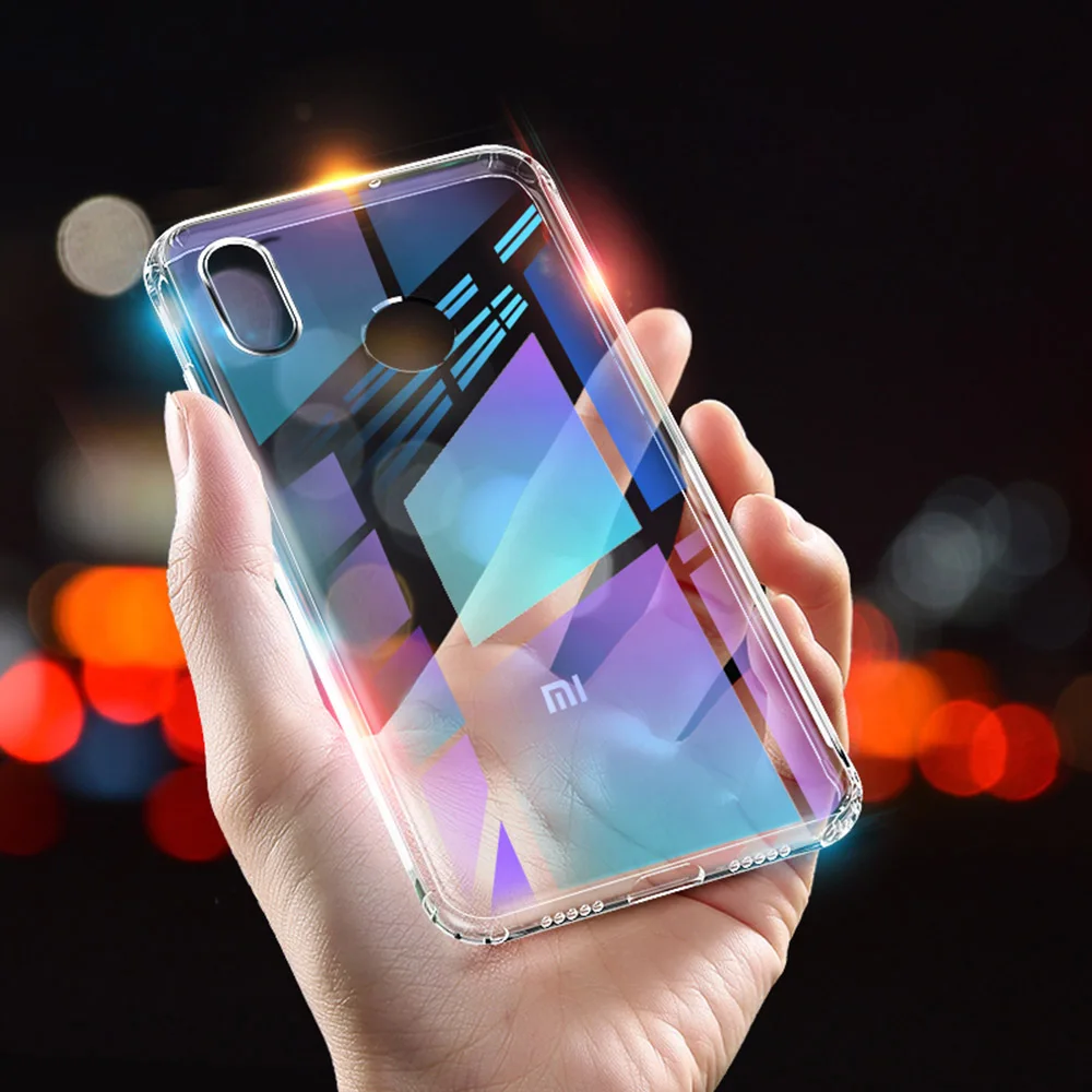 Чехол для телефона Xiaomi mi x Max 2 2s 3 6x8 se A1 A2 Lite Pro Мягкий ТПУ силиконовый прозрачный