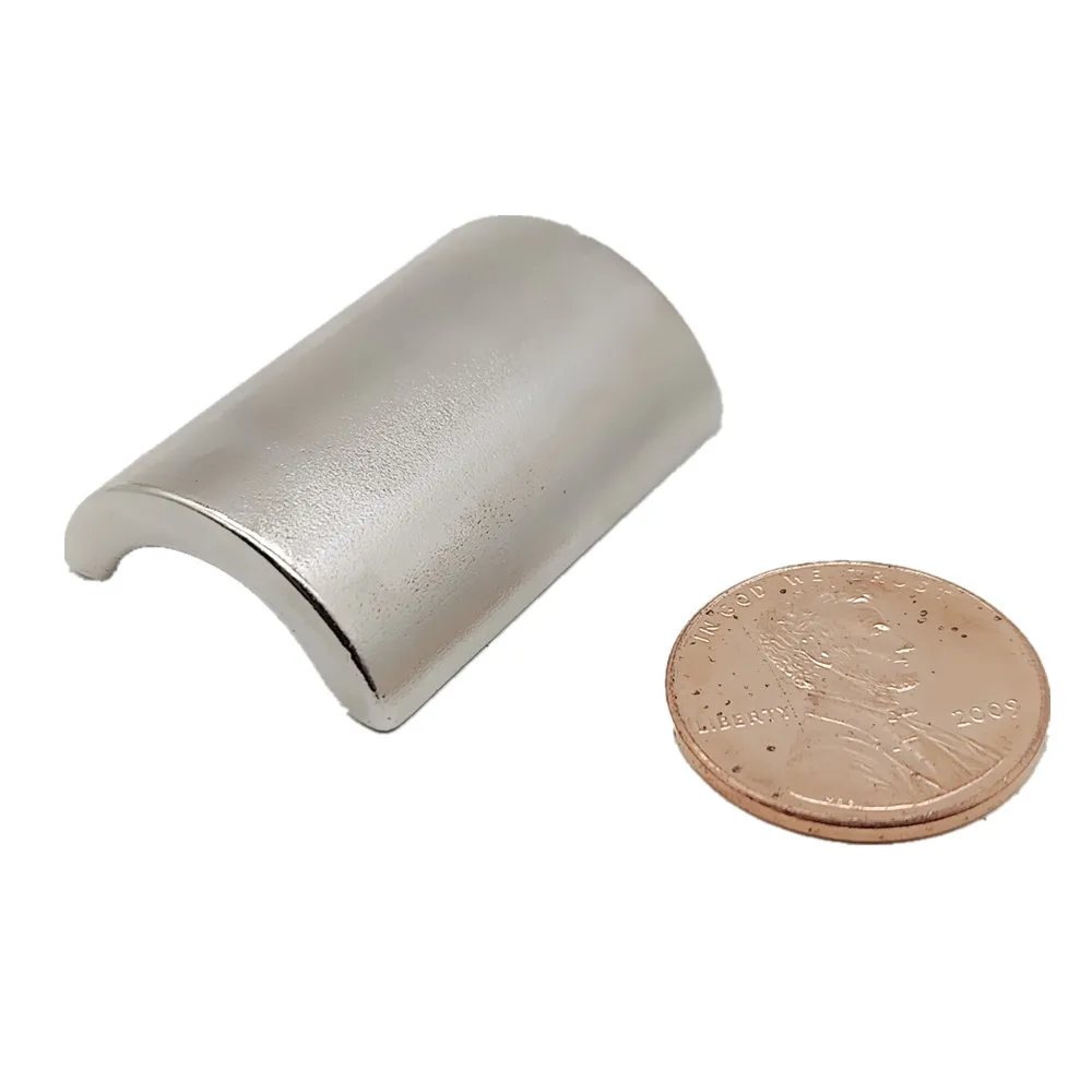 NdFeB фильтр для водопроводной трубы дуговой сегмент OR11.75xIR8.05xL31.4xW22.5xH9xT3.7 мм