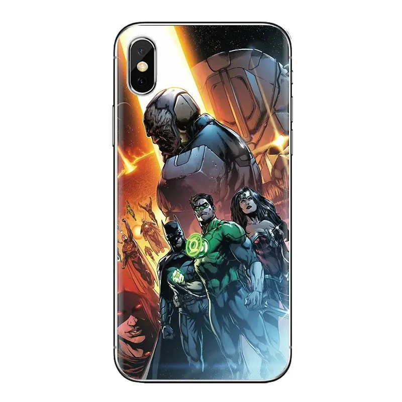 Для samsung Galaxy S2 S3 S4 S5 MINI S6 S7 edge S8 S9 Plus Note 2 3 4 5 8 Coque Fundas Justice League Green Arrow Superhero чехлы |