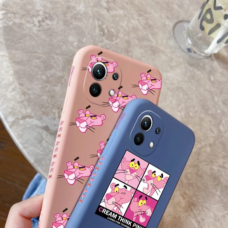 

For xiaomi MI 11 Lite 4G 11 Lite 5G 11 Ultra 11i Note 10 pro Note 10 Lite casing with Cheetah pattern Back Cover lovely case