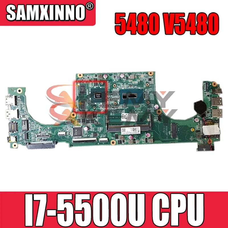 

100% new for dell vostro 5480 motherboard v5480 mainboard with SR23W I7-5500U 0PXV9J CN-0PXV9J DAJW8GMB8C1 working good