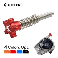nicecnc throttle air speed idle screw bolt adjuster for gasgas gas gas ec 250 ex 300 2021 2022 ec250 ec300 ex300 accessories