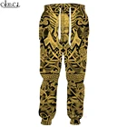 Спортивные брюки CLOOCL в полинезийском стиле викингов с татуировками, штаны с 3D принтом для мужчин и женщин, уличная одежда в стиле Харадзюку, повседневные брюки, Прямая поставка
