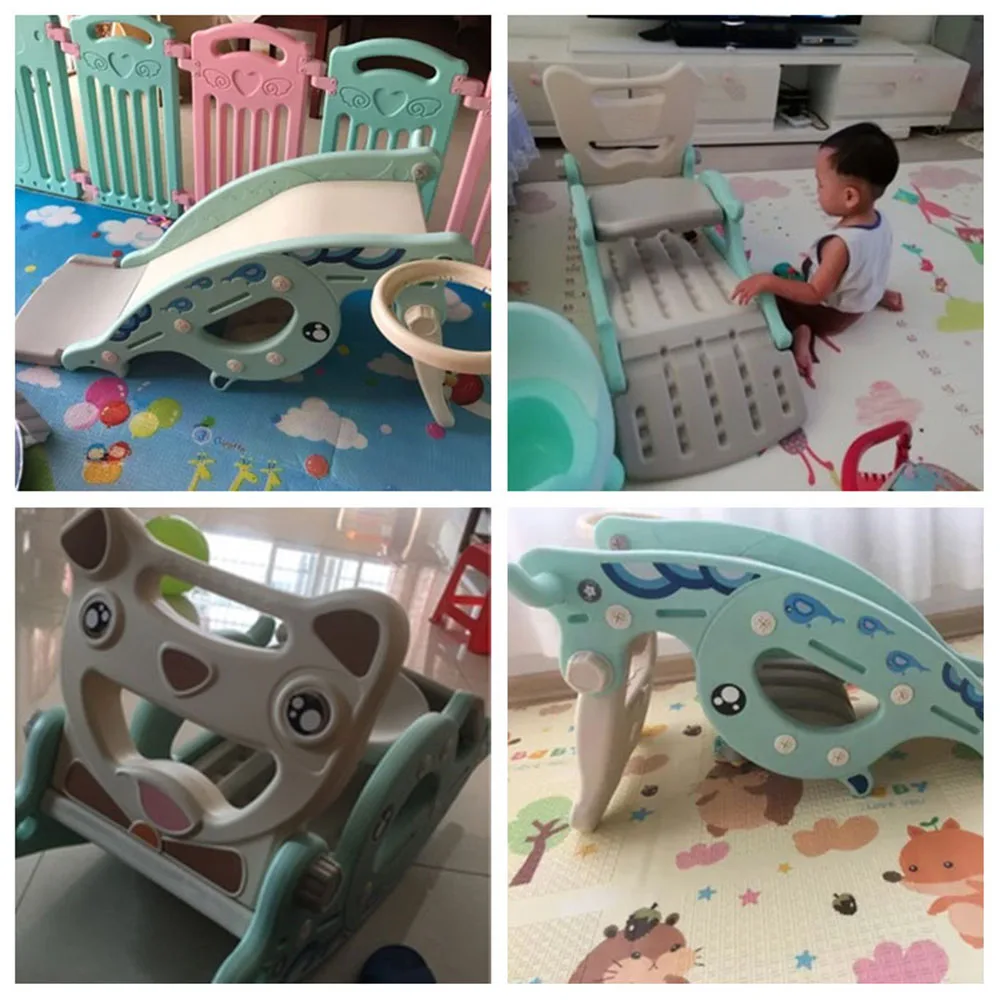 Слайды для детей качалка 4 в 1 игрушки слайды езда игрушечная лошадь