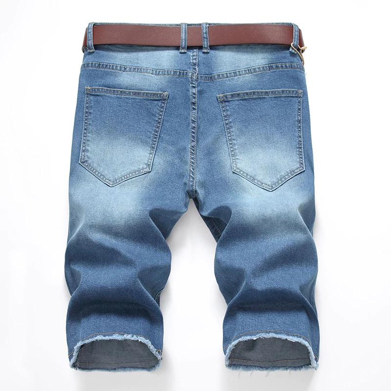 Мужские синие повседневные шорты для мужчин Большие размеры 28 42 мужские