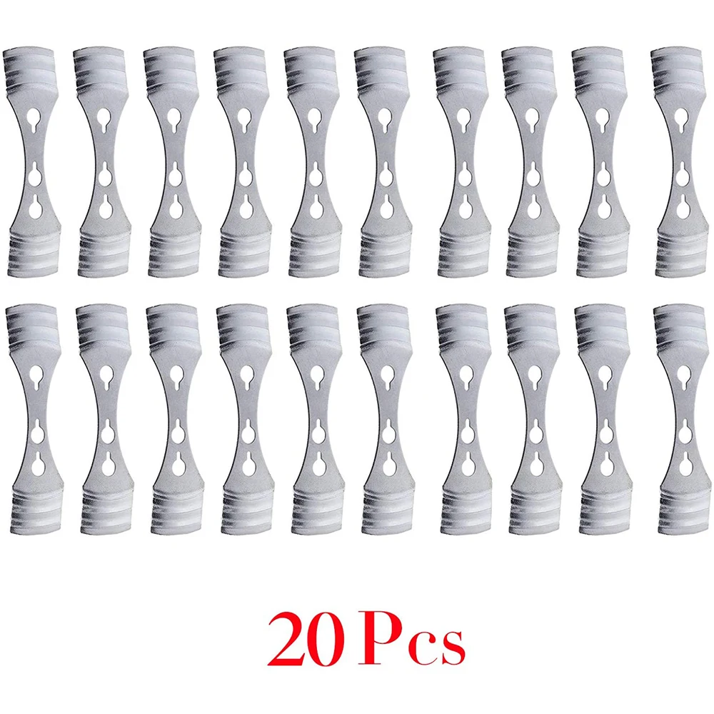 

20 PCS Kitchen Accessories, Metal Candle Wick Holder, Centering Device, Candle Making Kit Supplies, Wax Melt Core Holder