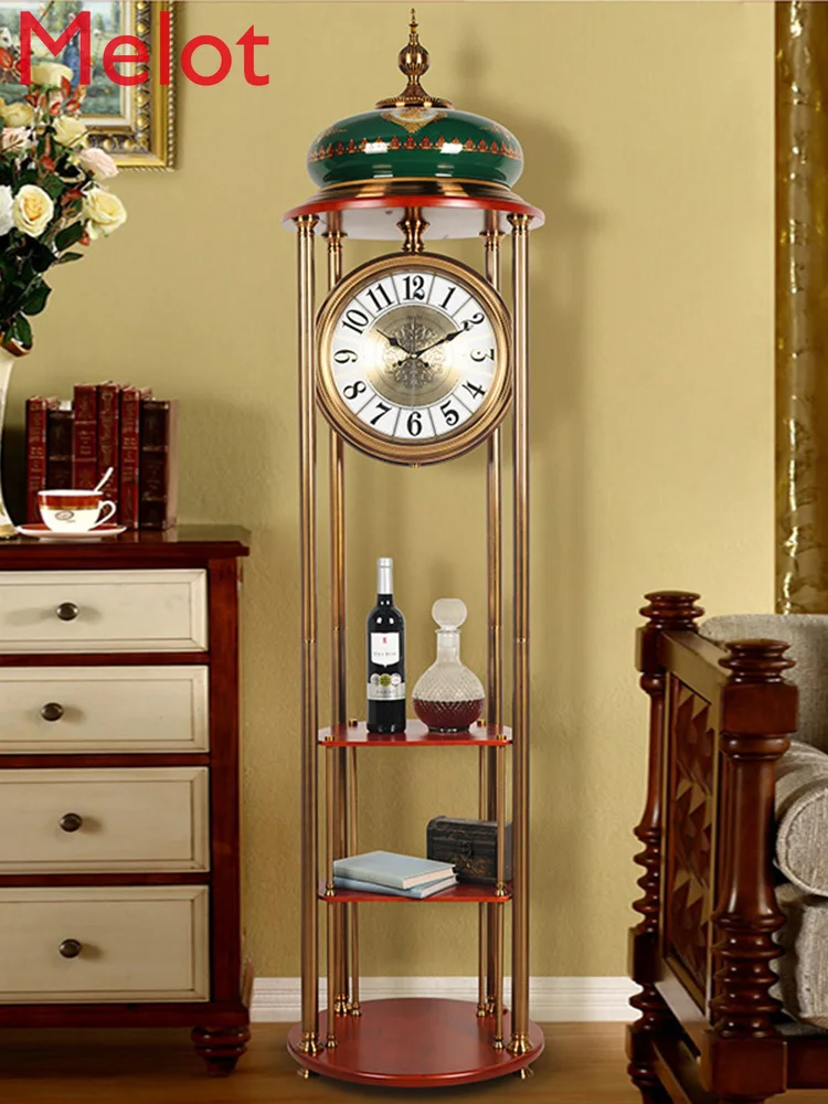 Часы-Дедушка для гостиной Ретро вилла большие украшения вертикальные часы