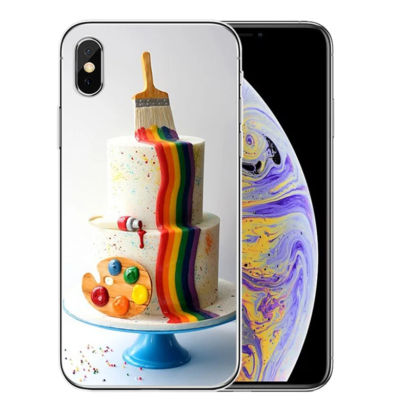 Цветной силиконовый чехол для iphone 12 11Pro Max 11 XR XS X 8 7 6 6S Plus 5 5S SE 2020|Бамперы| |