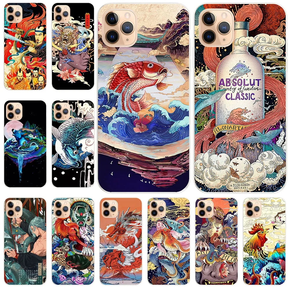 

For BQ 5045L 5730L 5732L 5740G 4030G 5016G 6030G 6035L 6040L 6042L 6045L 6424L 6630L Phone Cases Cover Fashion Painted Shell Bag