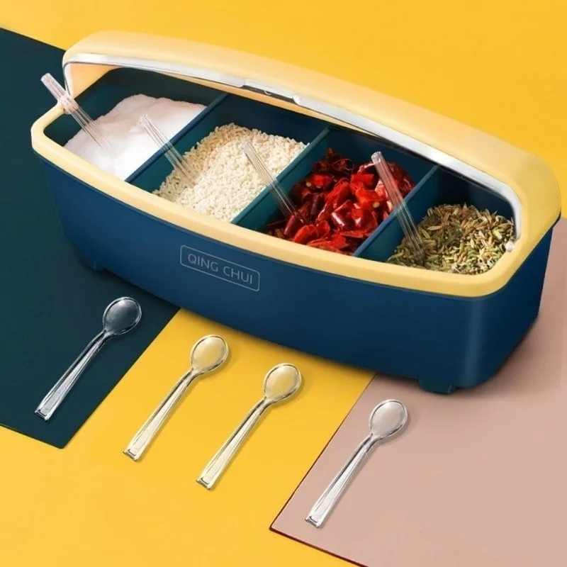 Семейная коробка бытовые товары соляная кухонные с крышкой сахар семейная