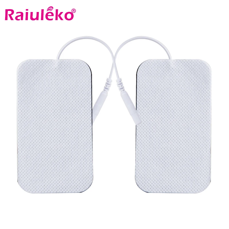 Белые электродные подушечки для электрической акупунктуры 20 шт./50 шт. цифровая