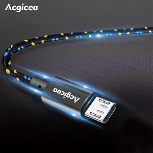 micro usb cable fast charging cables for samsung xiaomi android smartphone phone charger data microusb cable 1m 2m 3m wire cord free global shipping