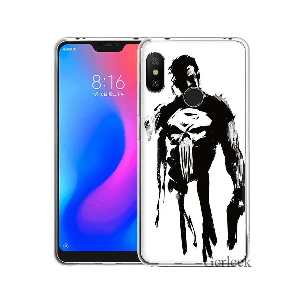 Жесткий чехол для телефона Desxz Xiaomi Mi 5 5S 6 8 Lite SE A1 5X A2 F1 9 MAX 3 Каратель защитная