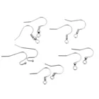 50 шт.лот 316L нержавеющая хирургическая сталь 6 стилей гипоаллергенная проволока для ушей рыбные крючки фурнитура подходит для самостоятельного изготовления серег