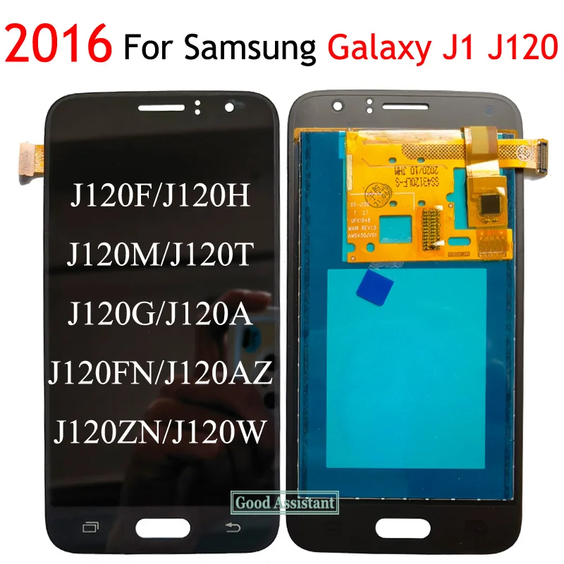 TFT для Samsung Galaxy J120 J1 2016 J120F J120M J120T J120G J120A J120FN J120H J120W ЖК дисплей с сенсорным экраном и
