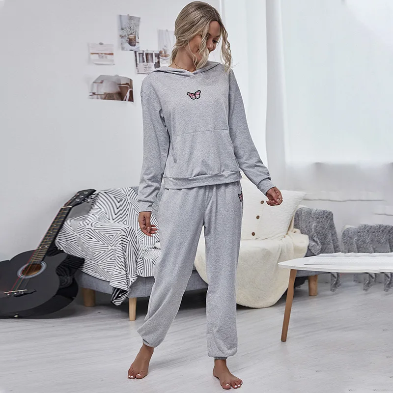 Autumn Women's Sets Sportswear Elegant Pant Female Casual Outfits Jogger Sports Suit Tracksuit Womens Sweatsuit Hoodie | Женская
