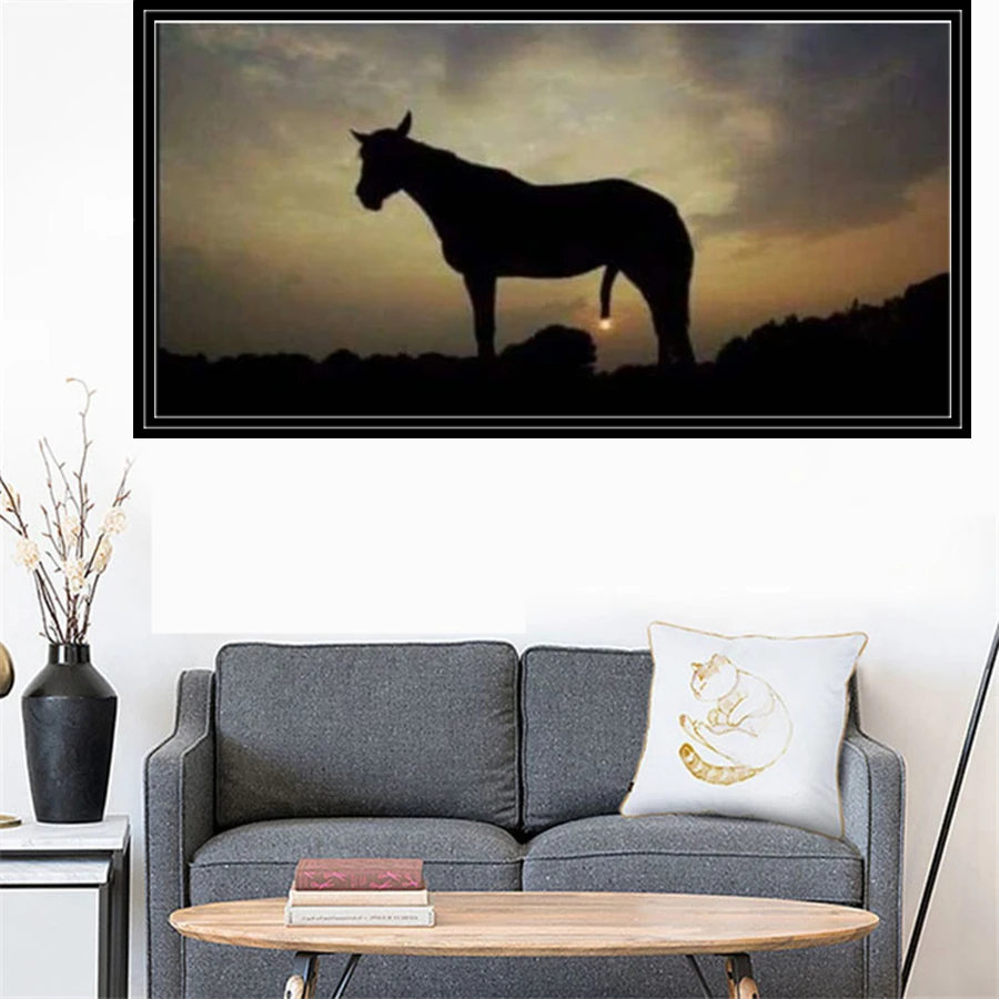 

Набор для алмазной вышивки стразы, набор «сделай сам» 5D с изображением животных, мозаика, Декор для дома, подарки