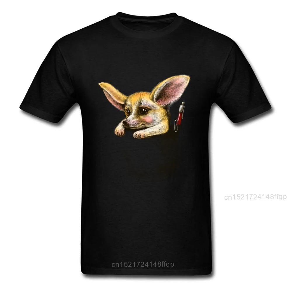 Мужская футболка с принтом лисы и карманом Rife облегающие футболки круглым