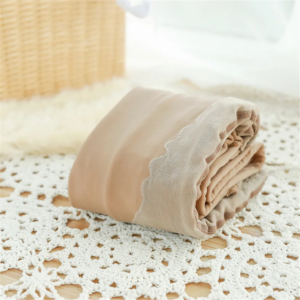 light coffee Женские вельветовые зимние плотные флисовые Колготки Осенние теплые колготки для девочек с двойным флисом - Цвет: light coffee