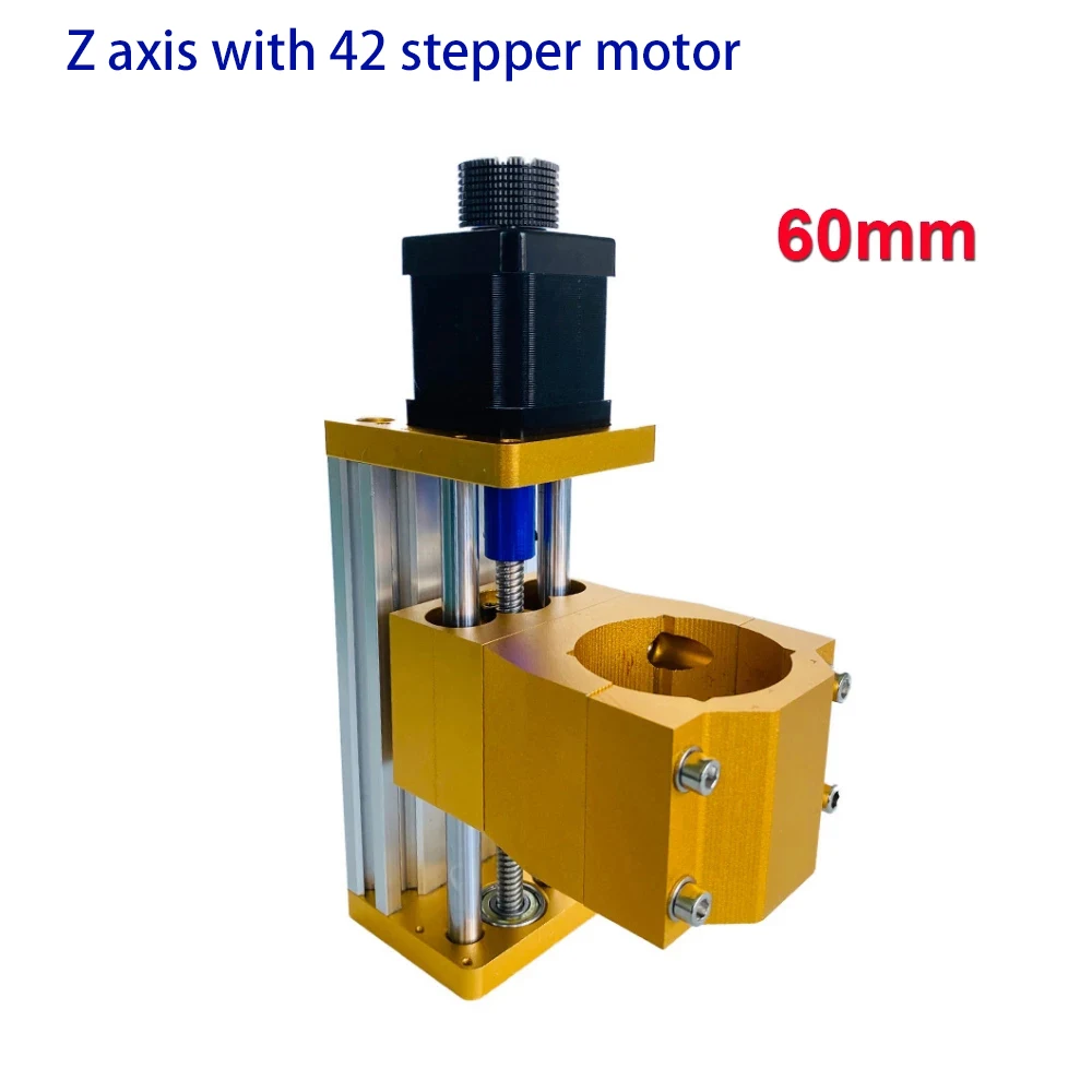 CNC Laser Z Axis Module  Z Axis Sliding Table Support  to use 300W 500W Power Spindles Apply For Nema17 42HS48MM Stepper Motor enlarge
