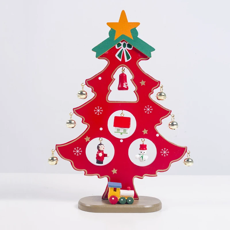 Рождественские елки с колокольчиками рождественские украшения для дома