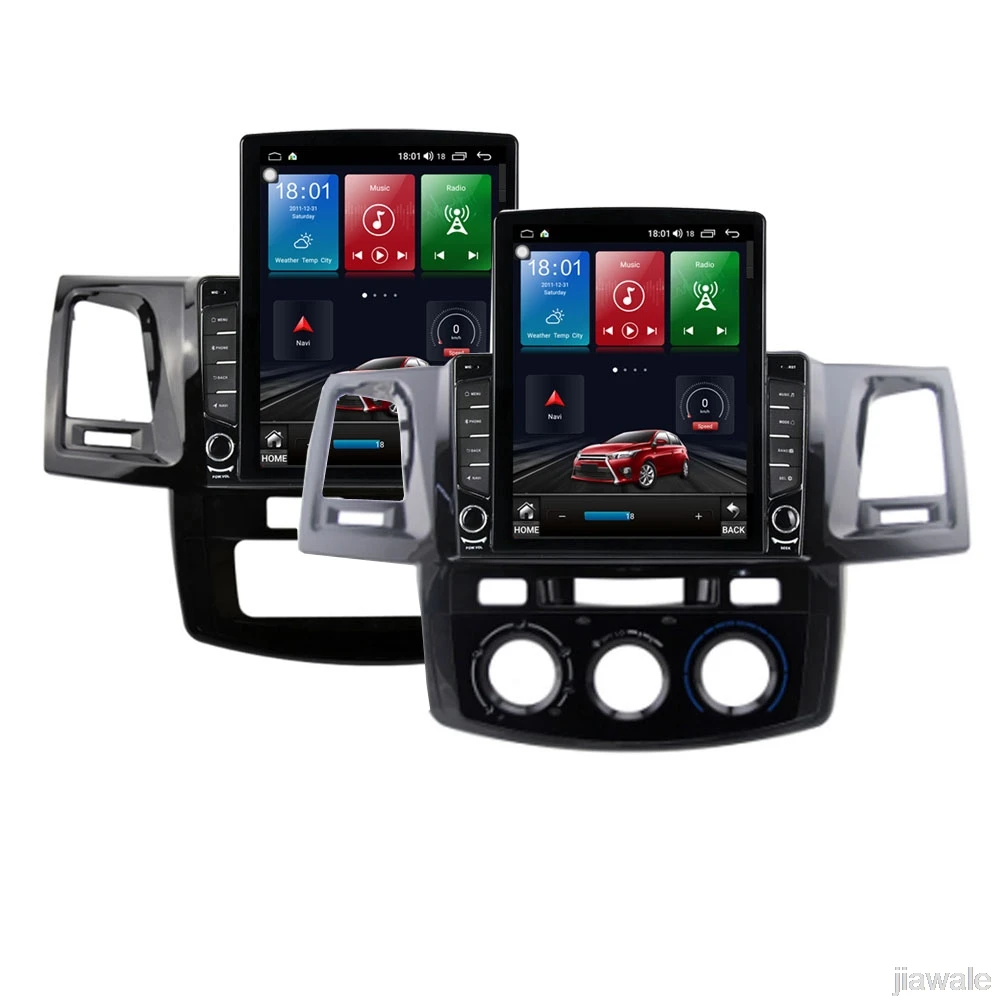 Автомобильный мультимедийный плеер на Android 10 восемь ядер экран 9 7 дюйма GPS для Toyota