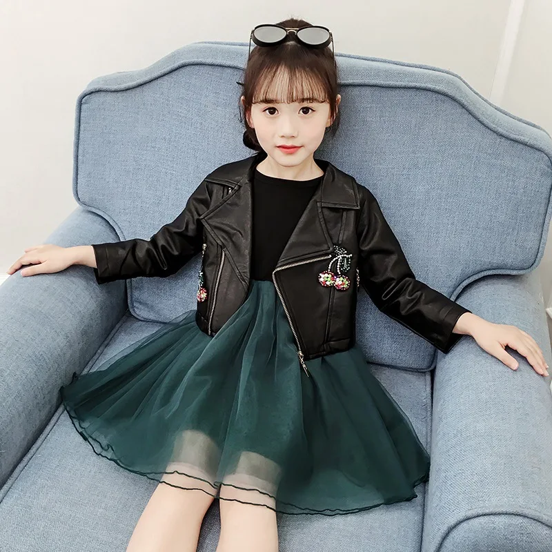 Детские комплекты одежды для маленьких девочек Осенняя детская одежда топ