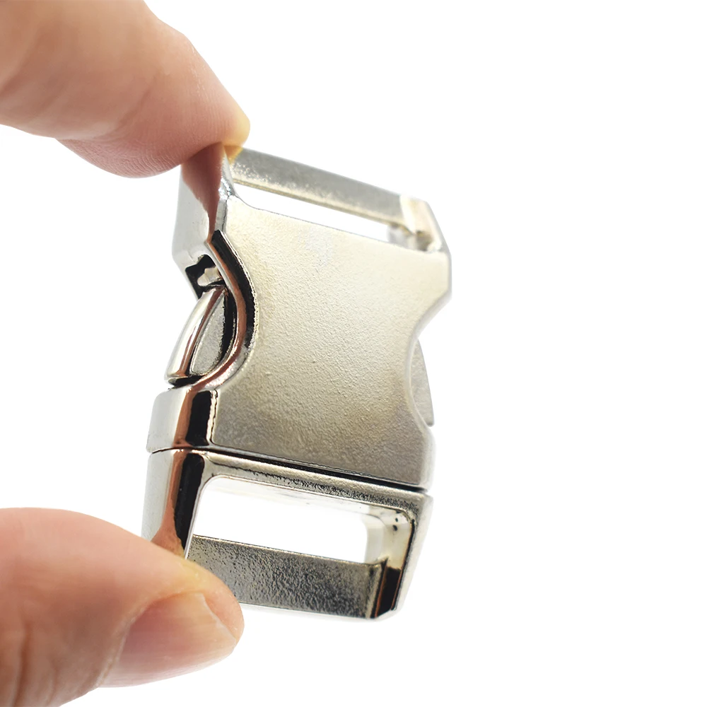 Металлическая пряжка из цинкового сплава двухсторонние быстросъемные пряжки