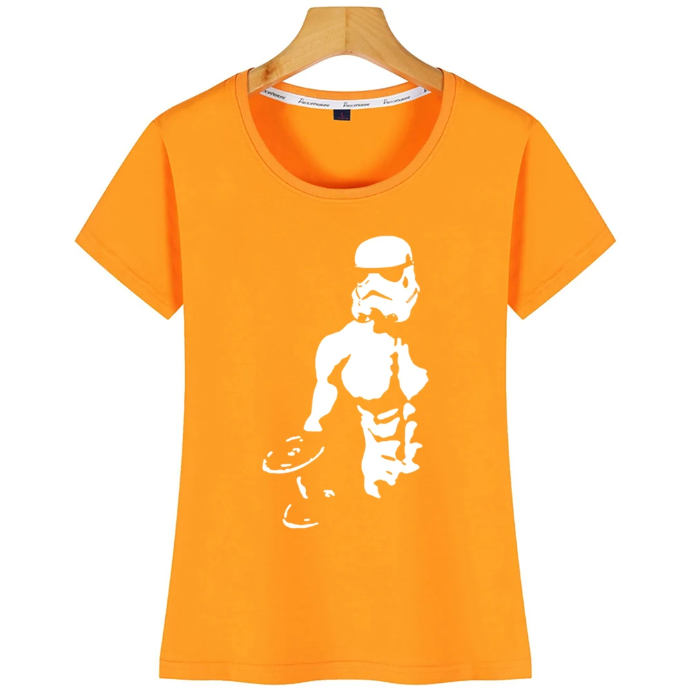 Tops T Shirt Women Bodybuilding Mma Gym Casual Black Cotton Female | Женская одежда