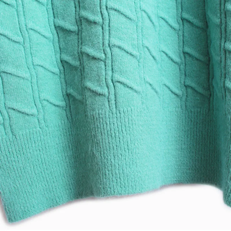 

[EWQ] 2021 Spring Autumn New Full Sleeve Round Collar Slim Wild Loose Elegant Long Length High Street Women's Sweater TU057